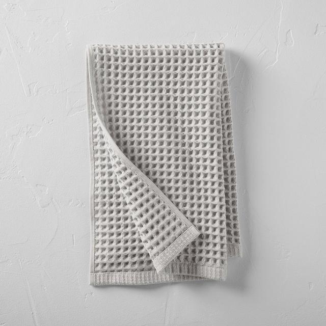 Waffle Hand Towel Gray - Casaluna™