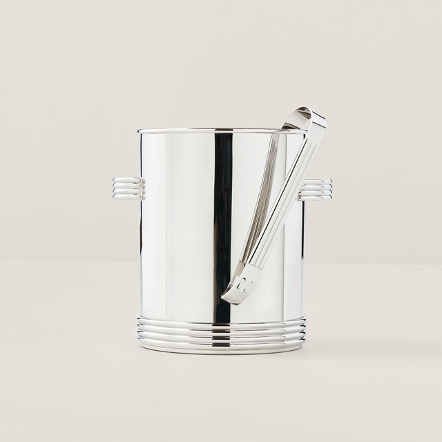 RL Thorpe Ice Bucket & Tongs Set