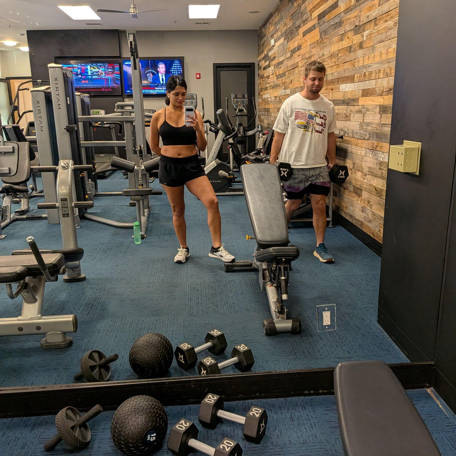 More Gym time.