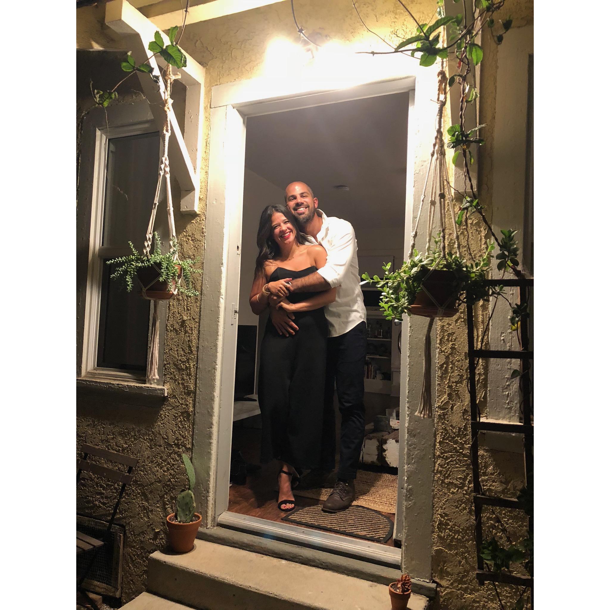 celebrating birthdays at home in venice, ca