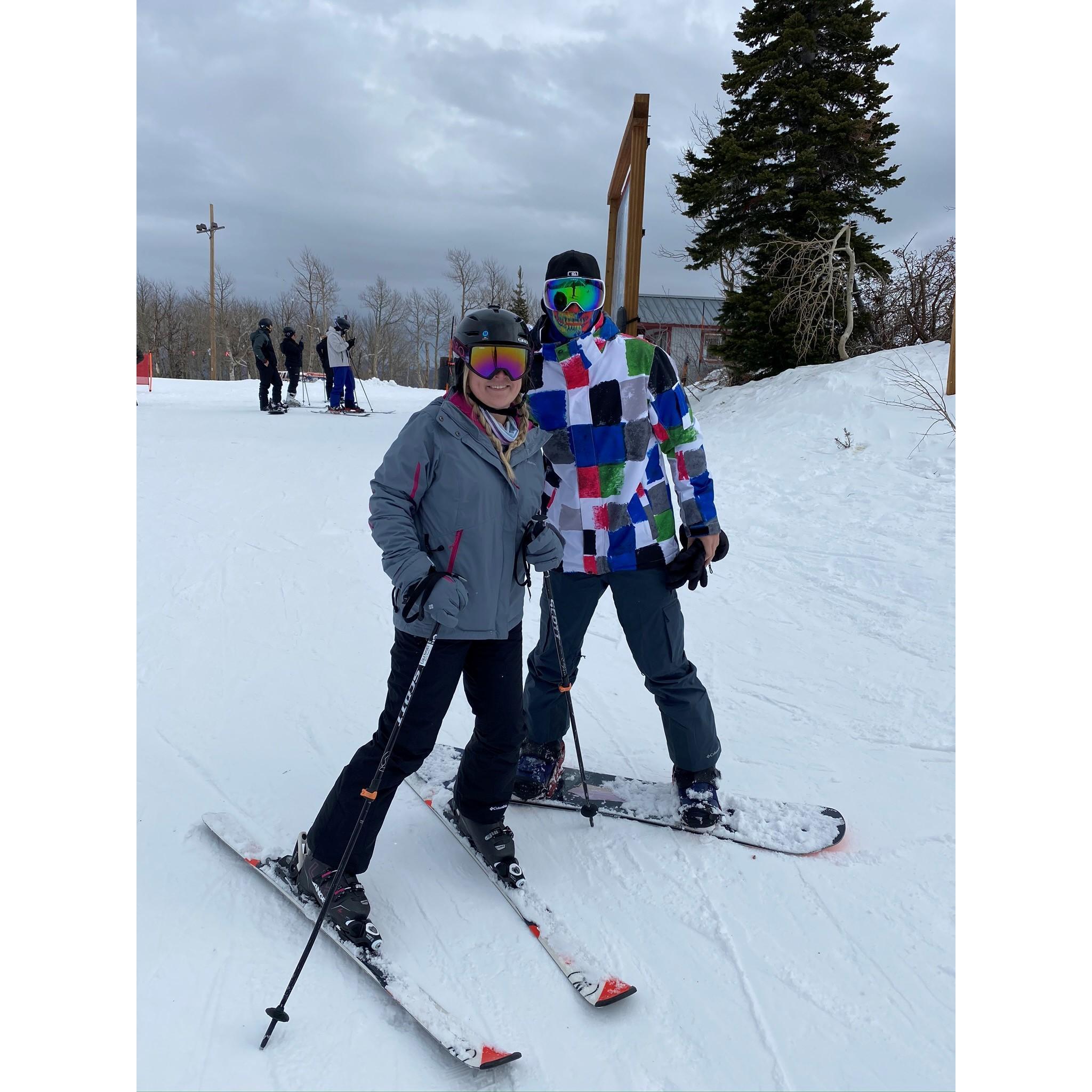 Our first ski vacation