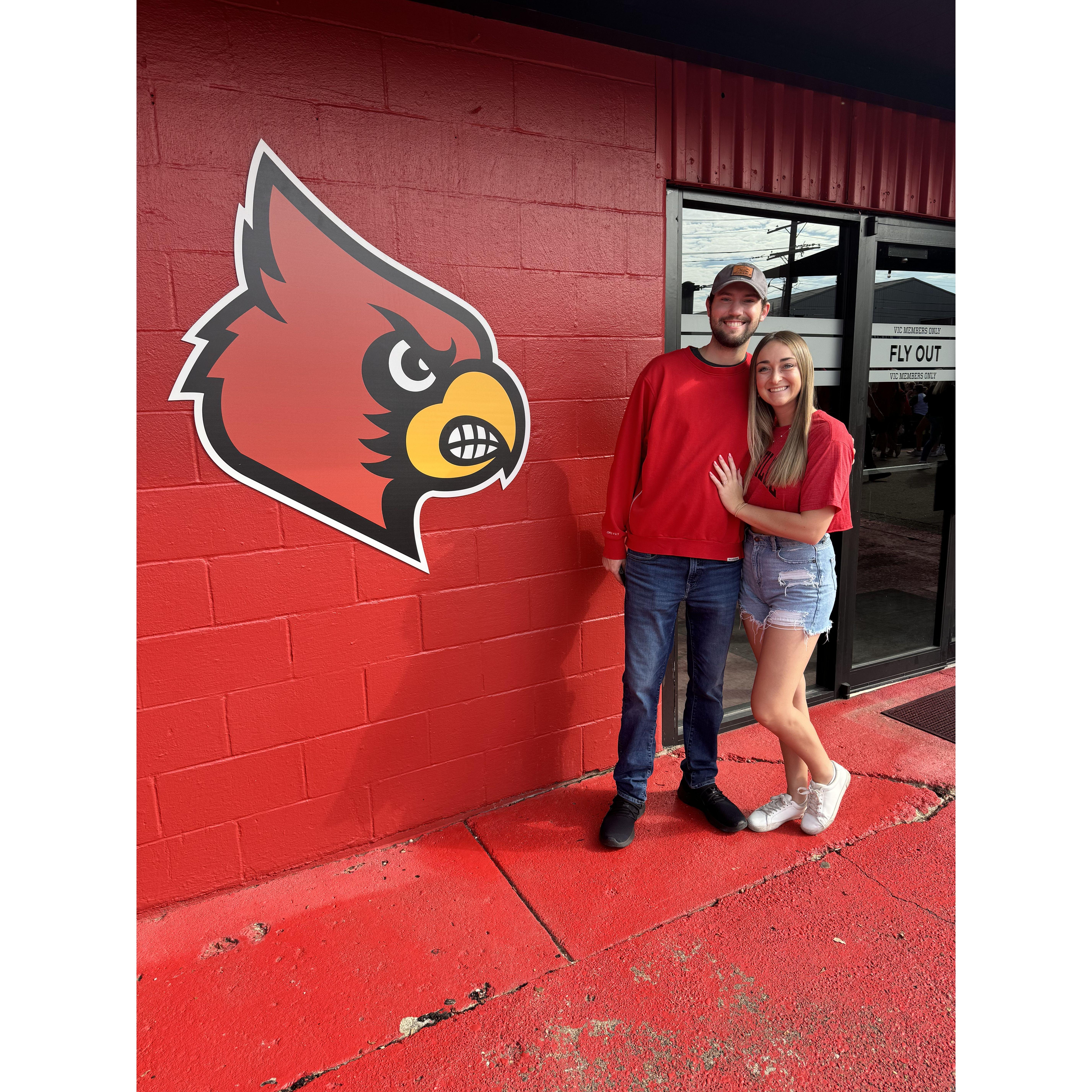 Cheering on the cards again!