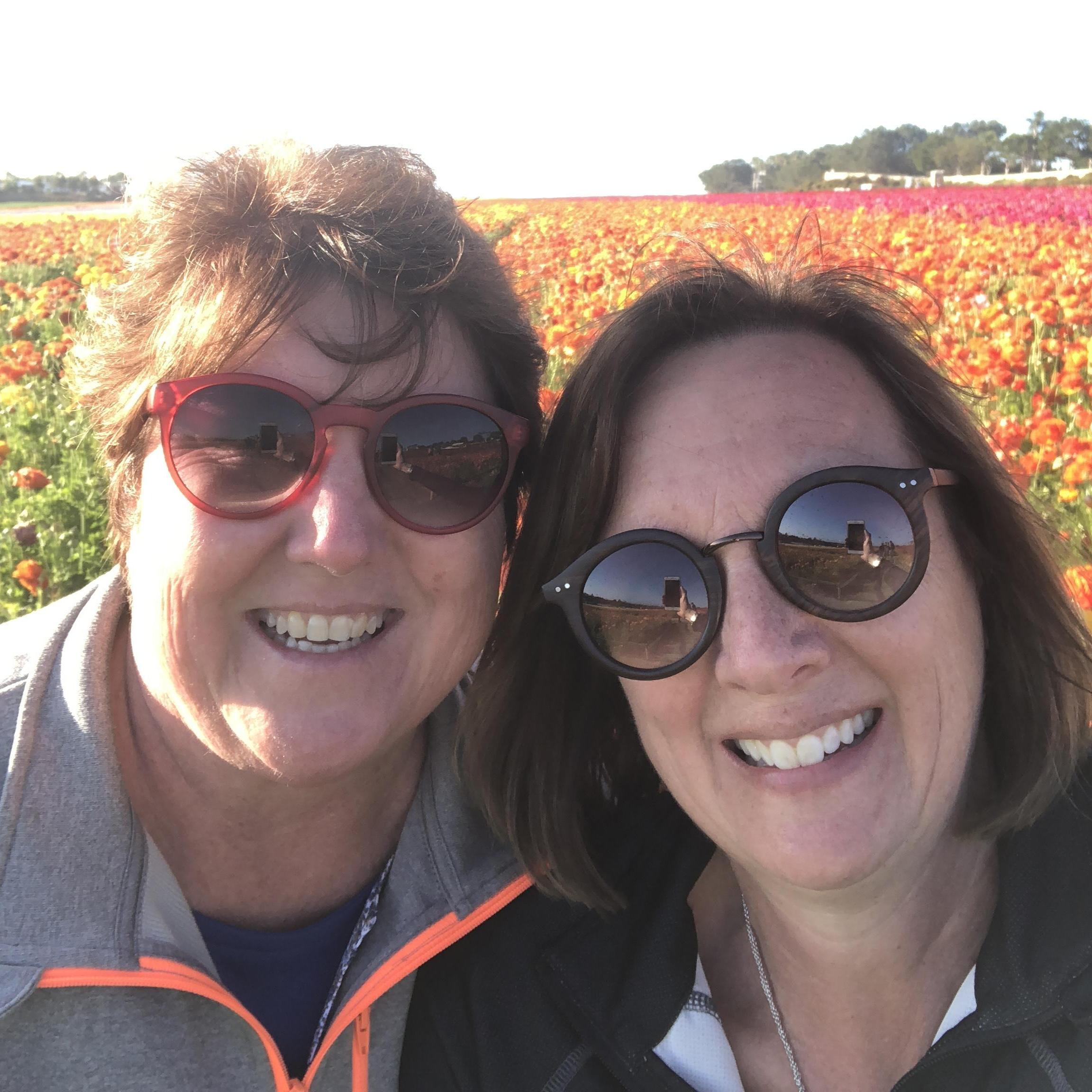 Spring Trip To San Diego. This was taken in Carlsbad Flower Fields.