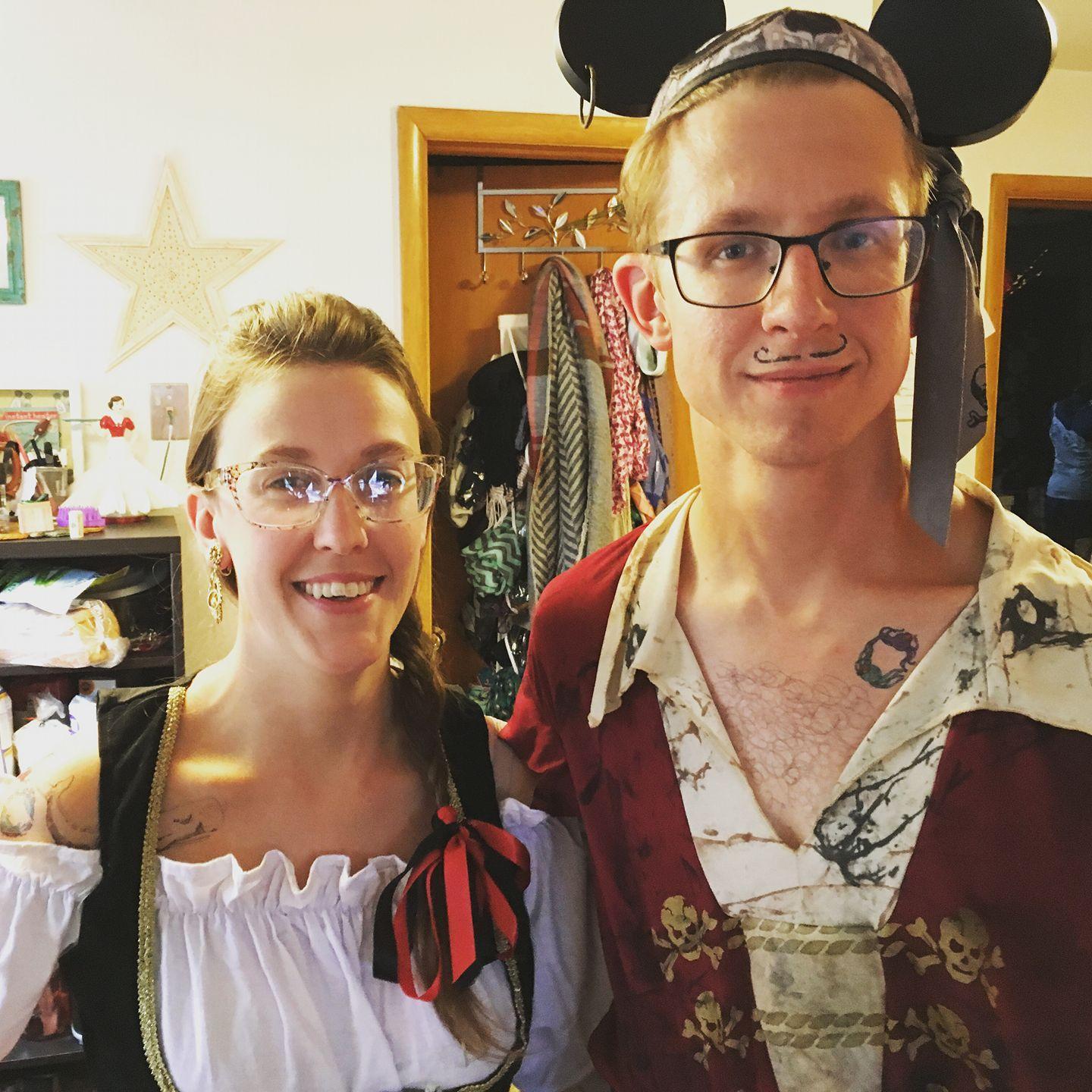 Team Jurbie is ready for the Pirate Party!