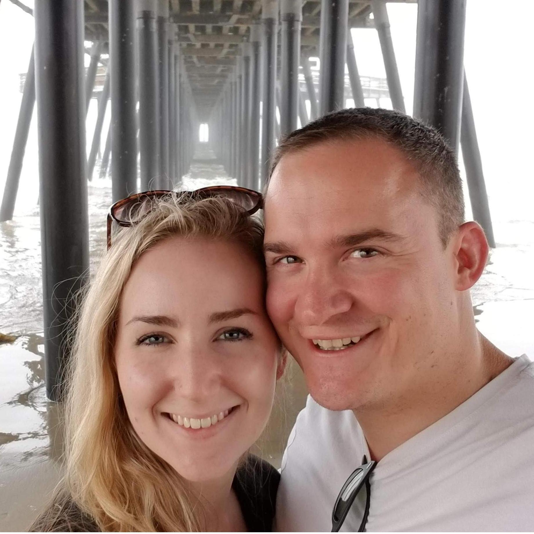 Walking on the beach at Pismo!