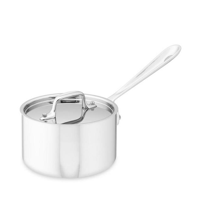 All-Clad D3 Tri-Ply Stainless-Steel Saucepan, 1 1/2-Qt.