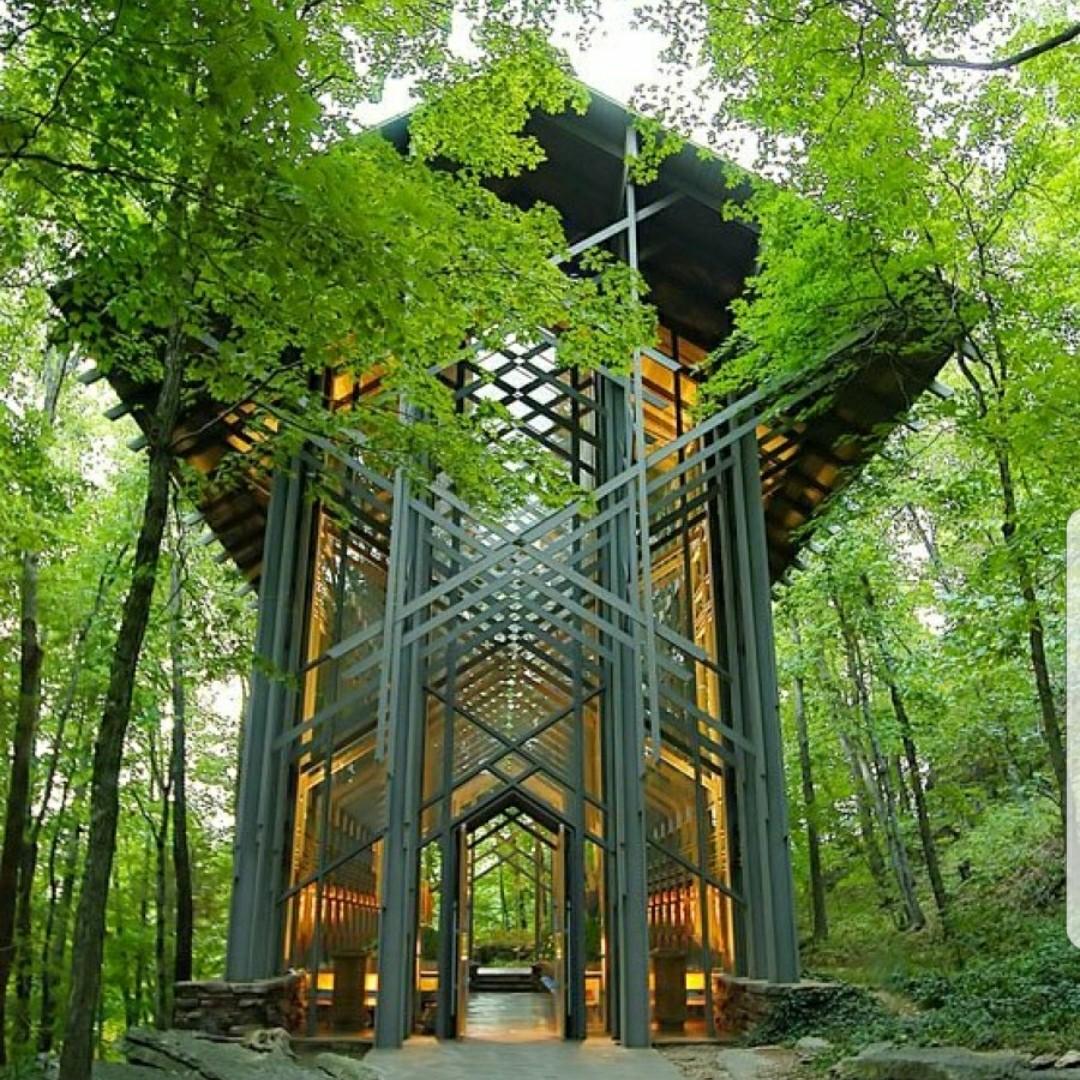 Thorncrown Chapel where the ceremony will be