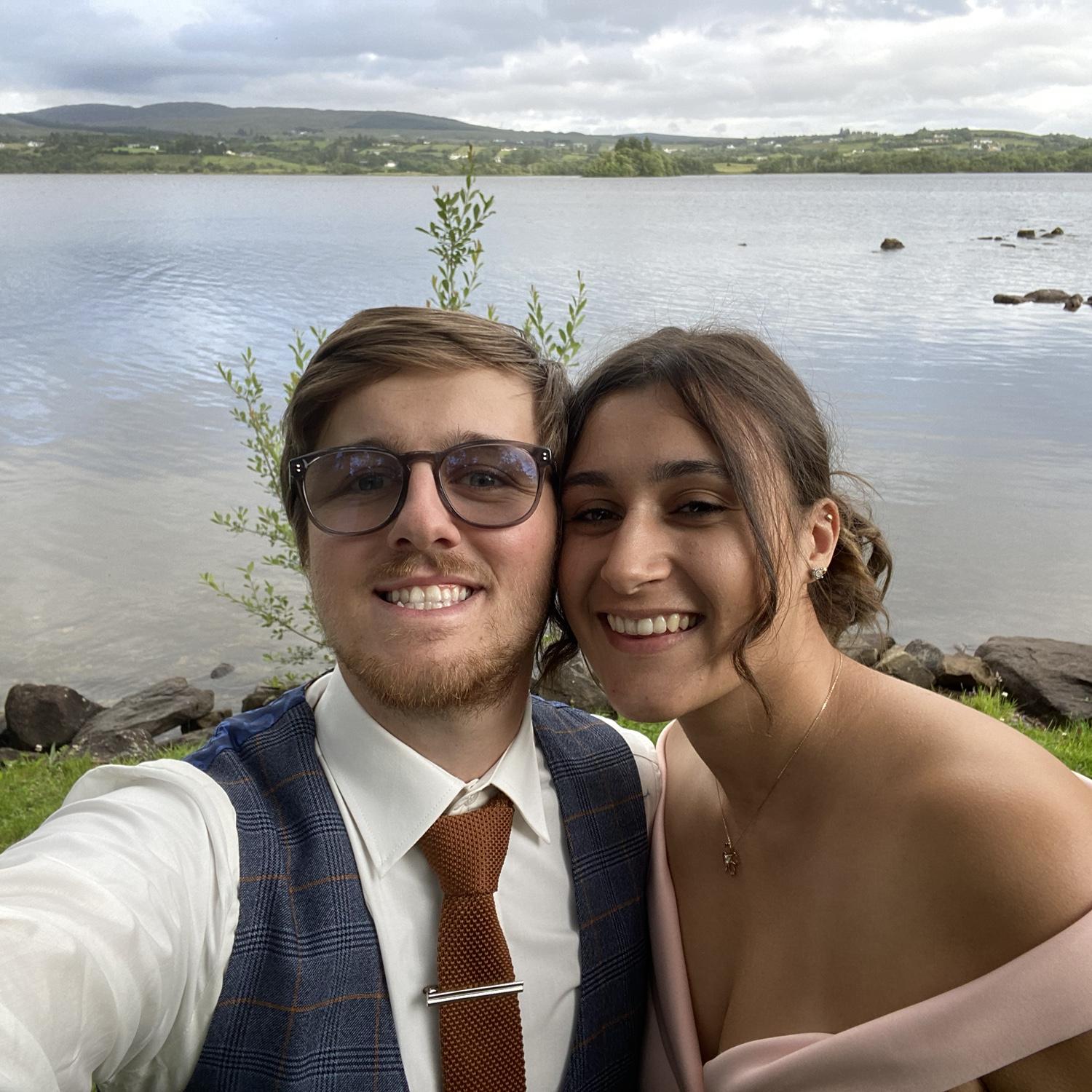 First international trip together in Ireland, 2022