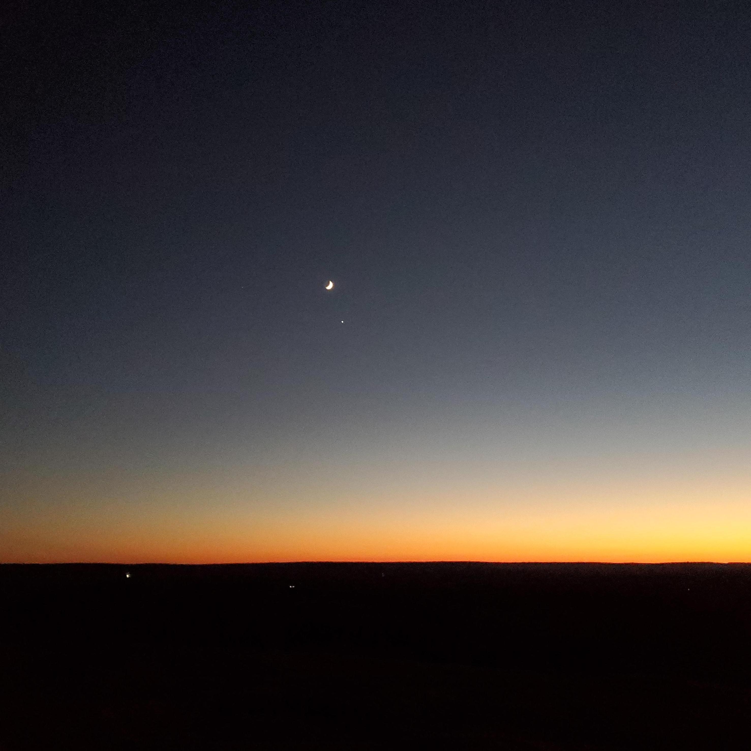A magical view on a magical evening