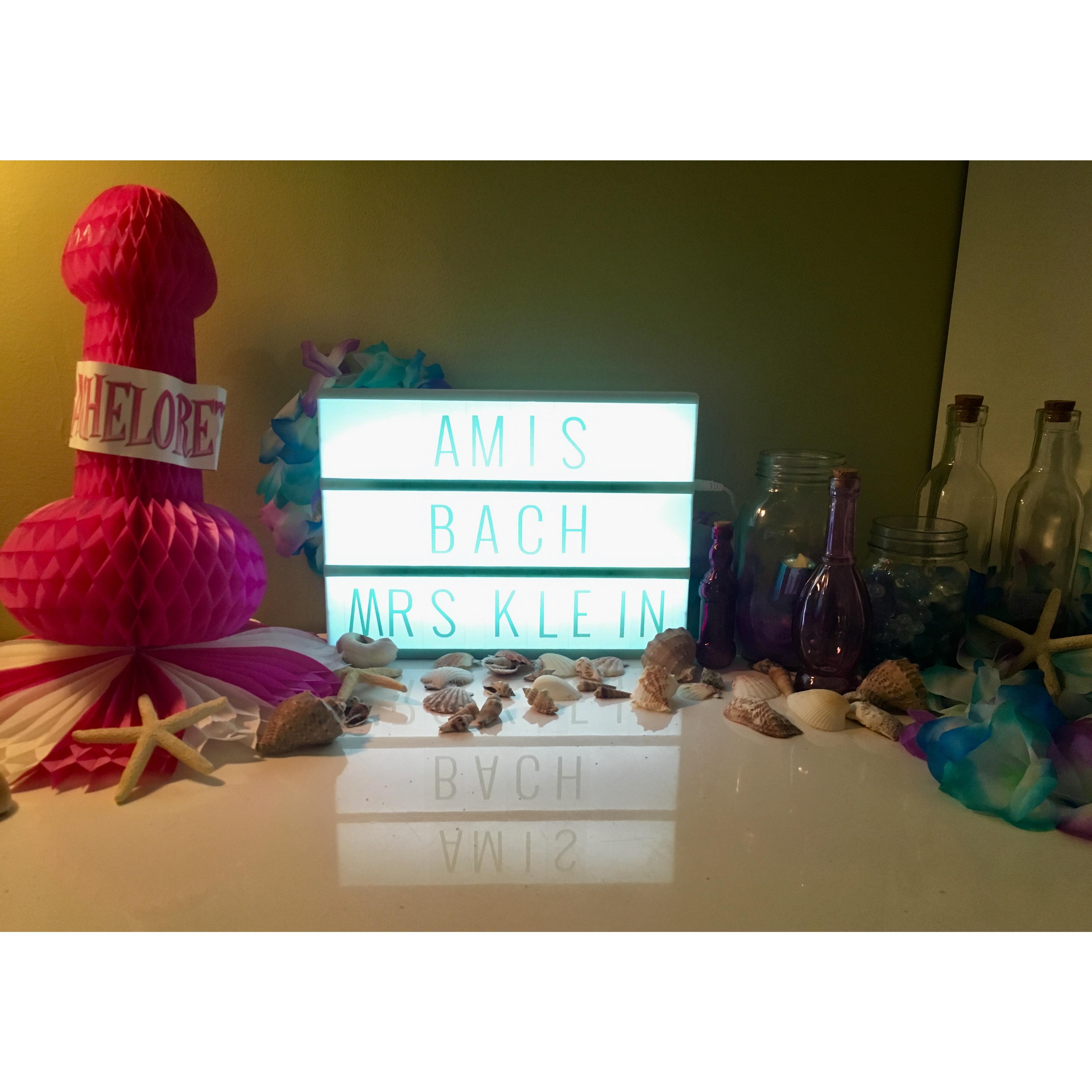 bachelorette party at the beach!