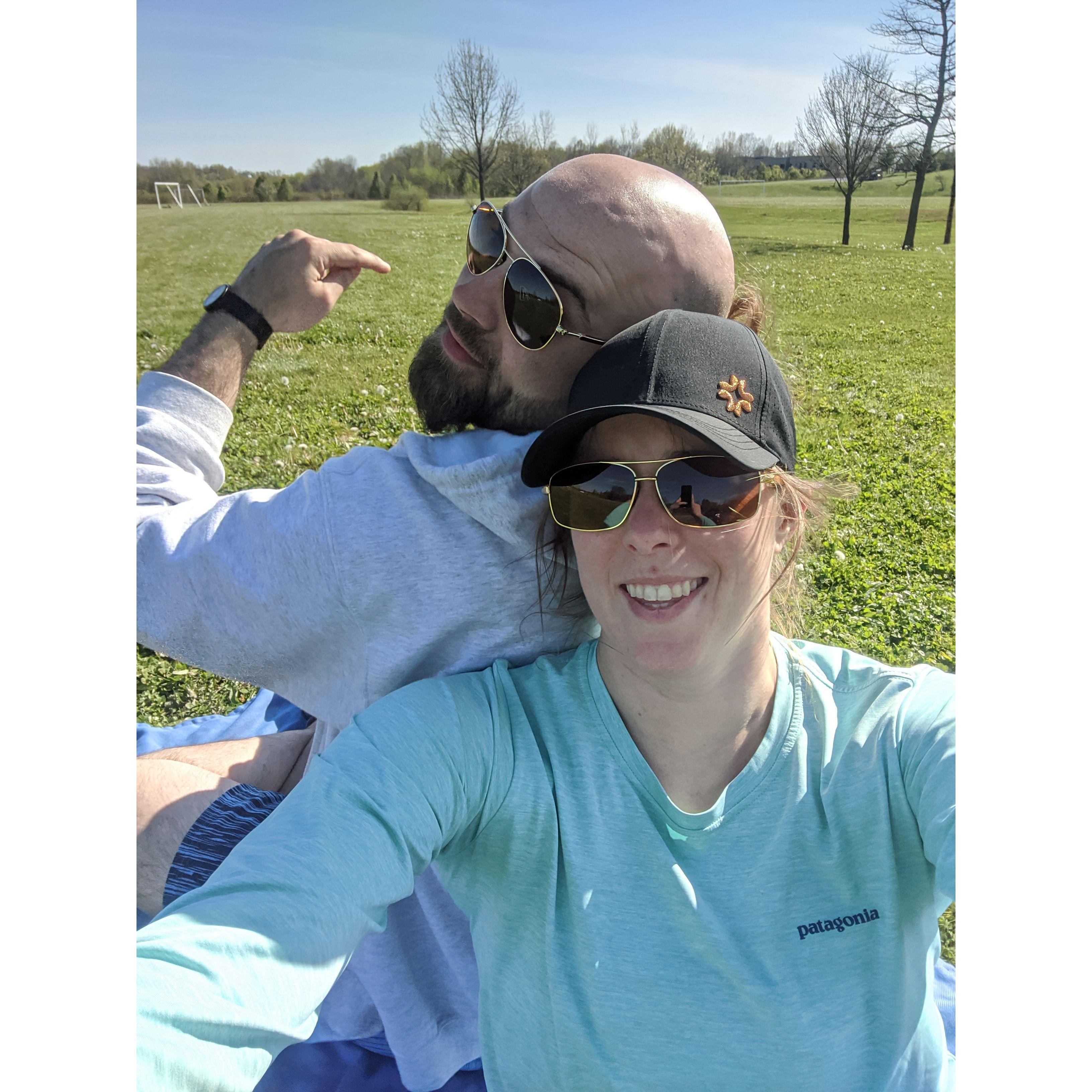 Quarantine day dates in the park