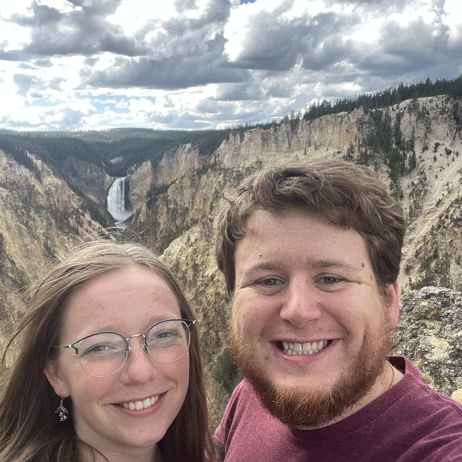 Joel's first visit to Bozeman! Obligatory Yellowstone tour completed!