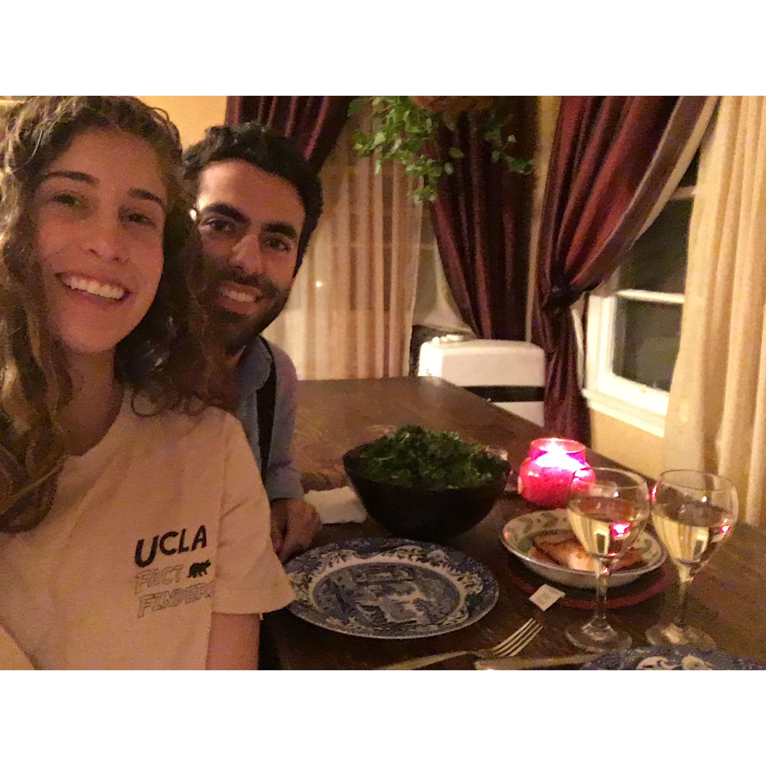 12.28.15 - Cooking together