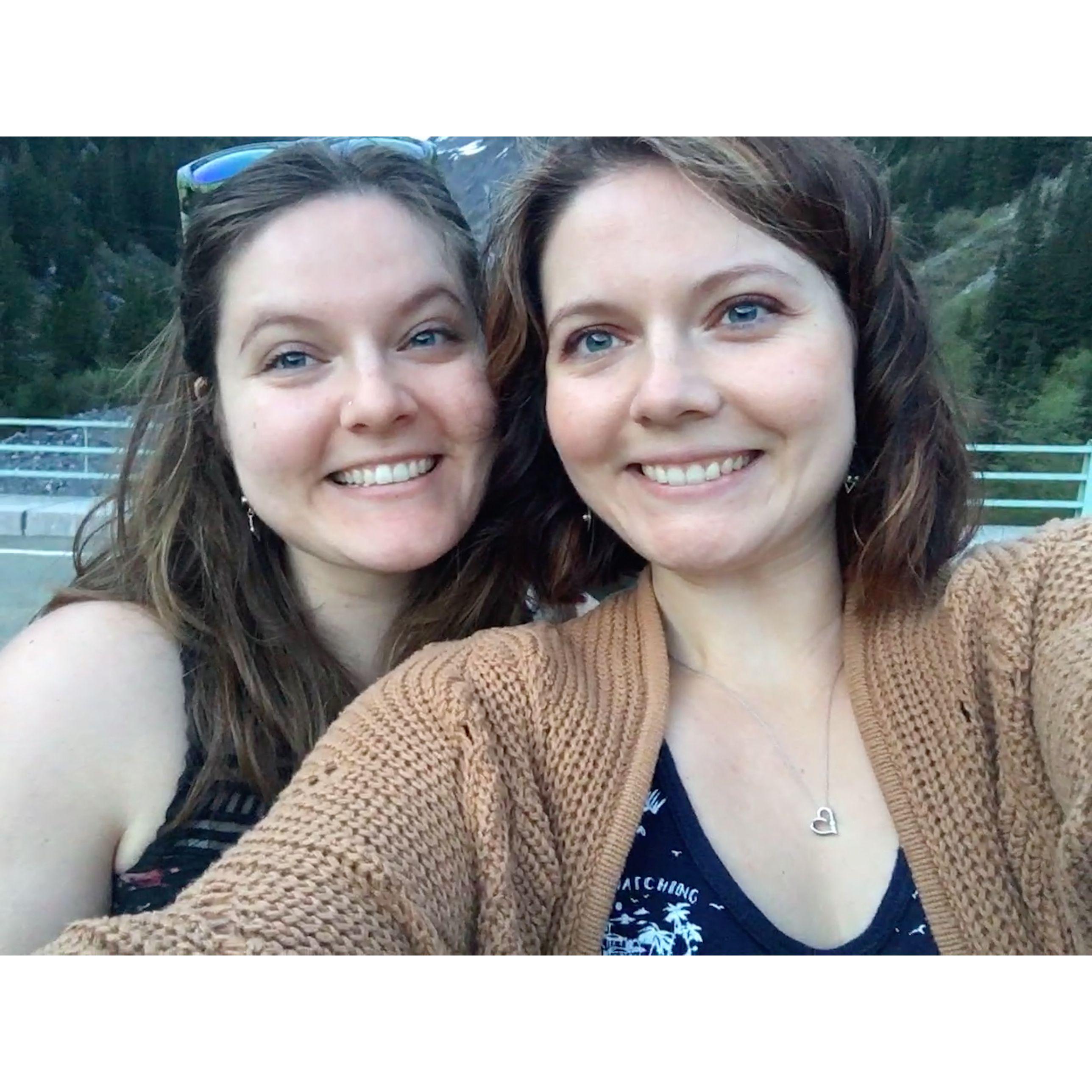 Emma and I at Mt. Rainer