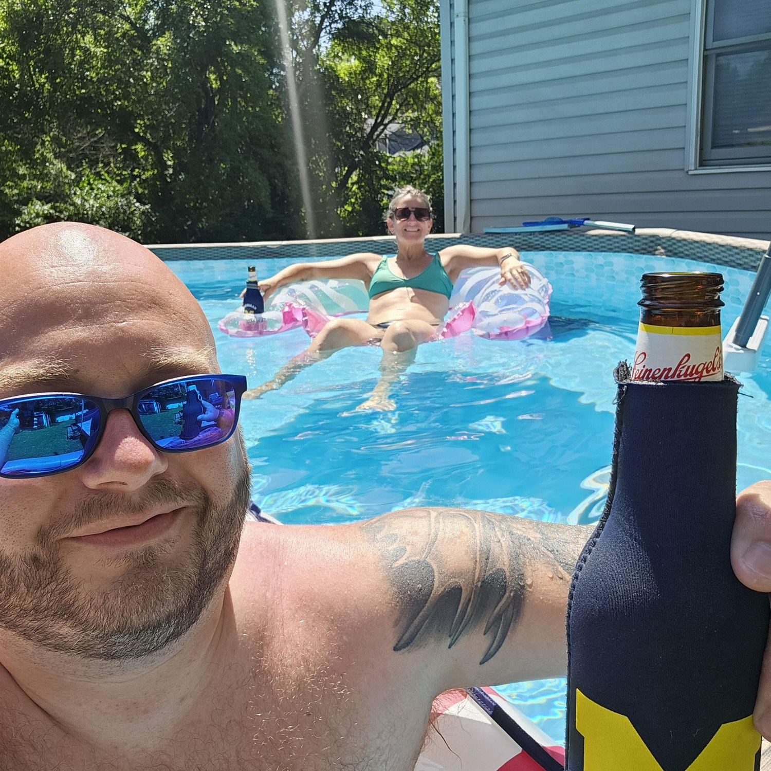 Pool day with NO KIDS.