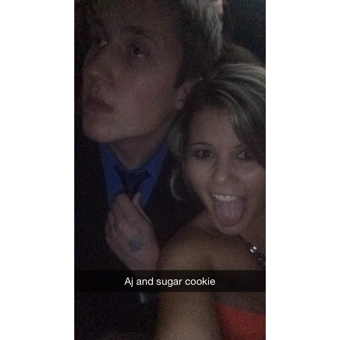 Our first photo from the night we met. 10-24-2014