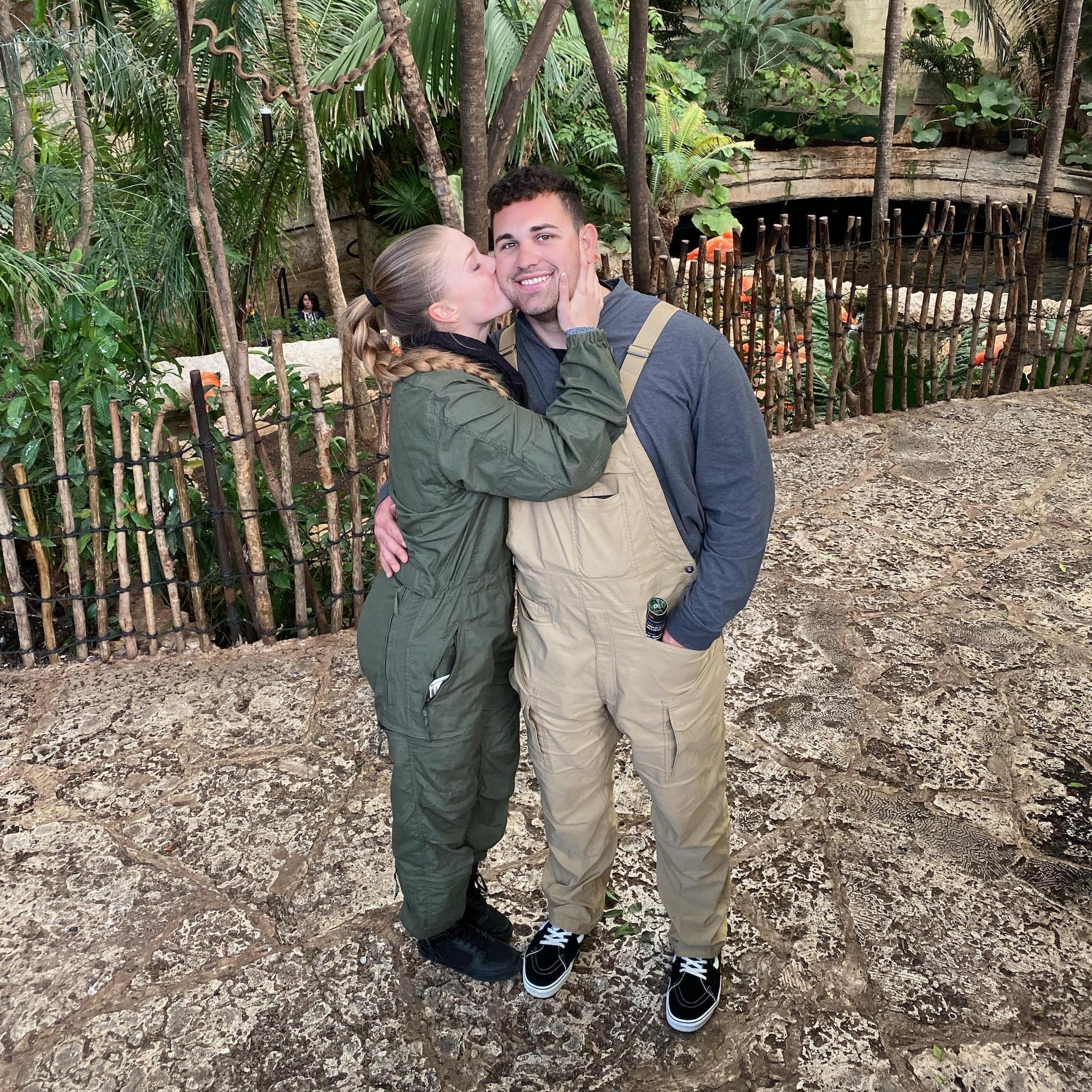 Dallas World Zoo and Aquarium... Madison taught Kimber everything there is to know about every single animal kept there. He's the modern day Steve Erwin.
