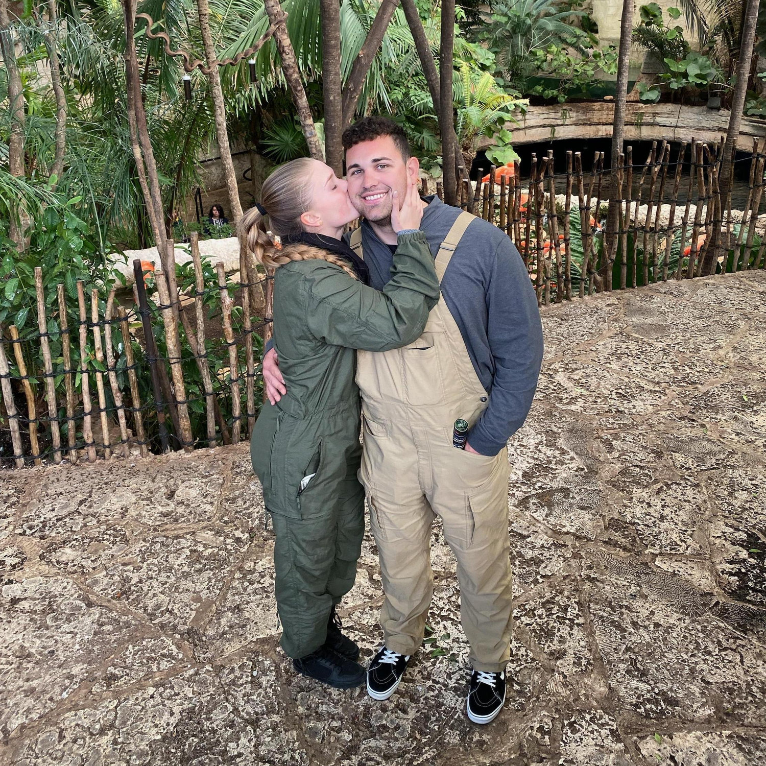 Dallas World Zoo and Aquarium... Madison taught Kimber everything there is to know about every single animal kept there. He's the modern day Steve Erwin.