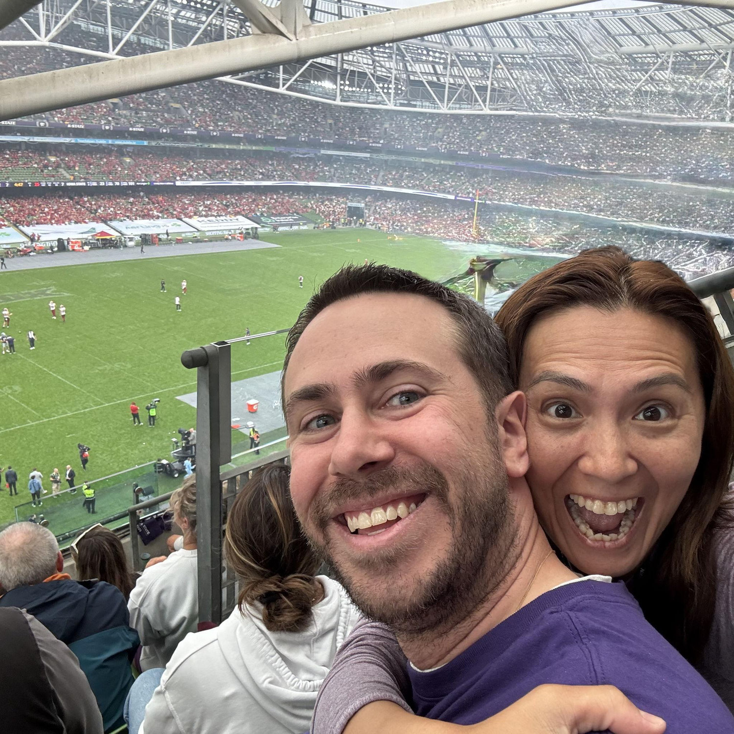 In Dublin for the Kansas State football game