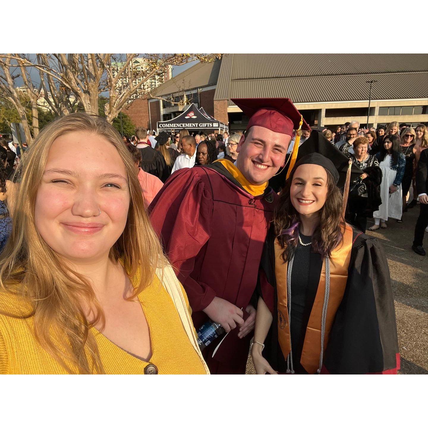 Matthew's graduation! December 2022.