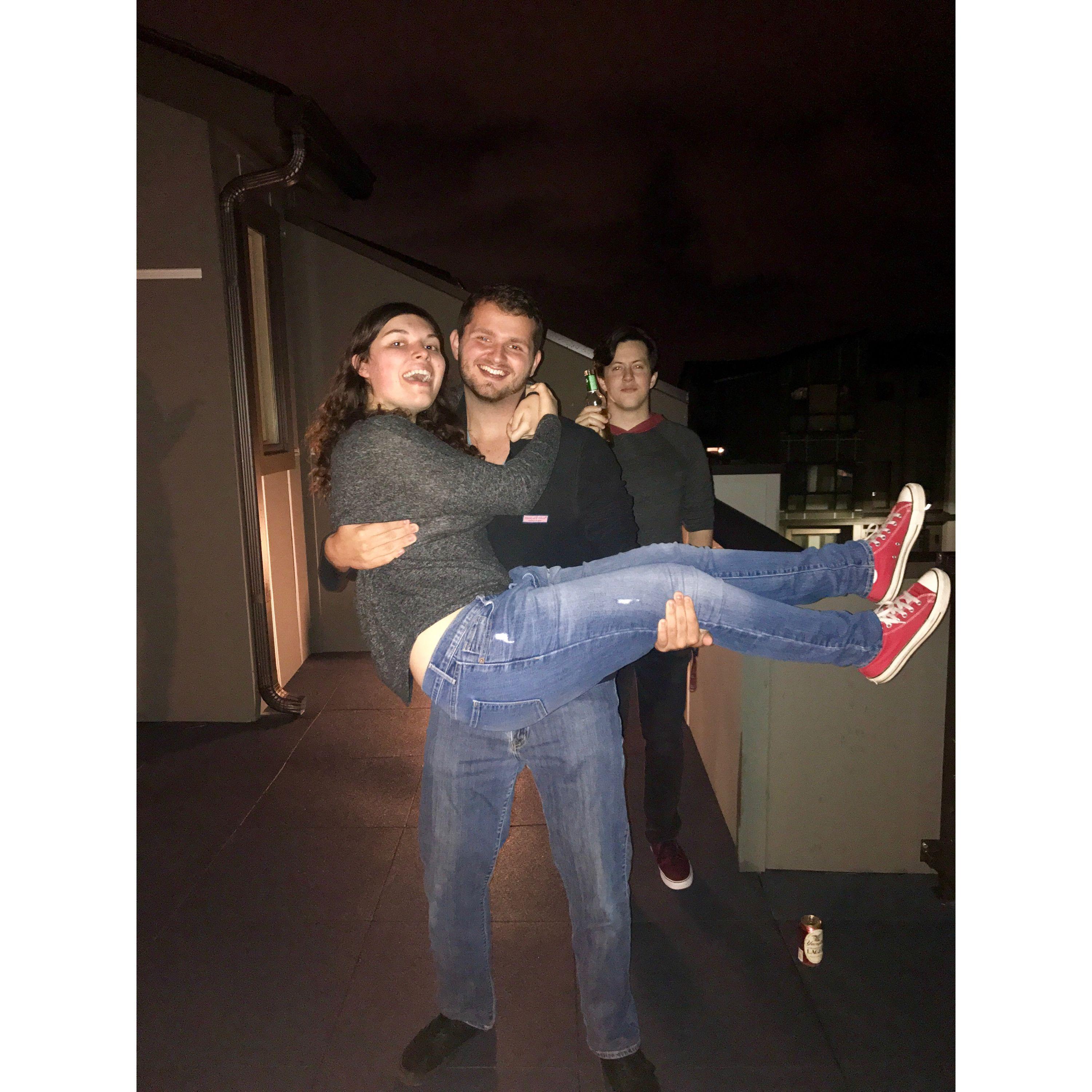 Fun night with friends.