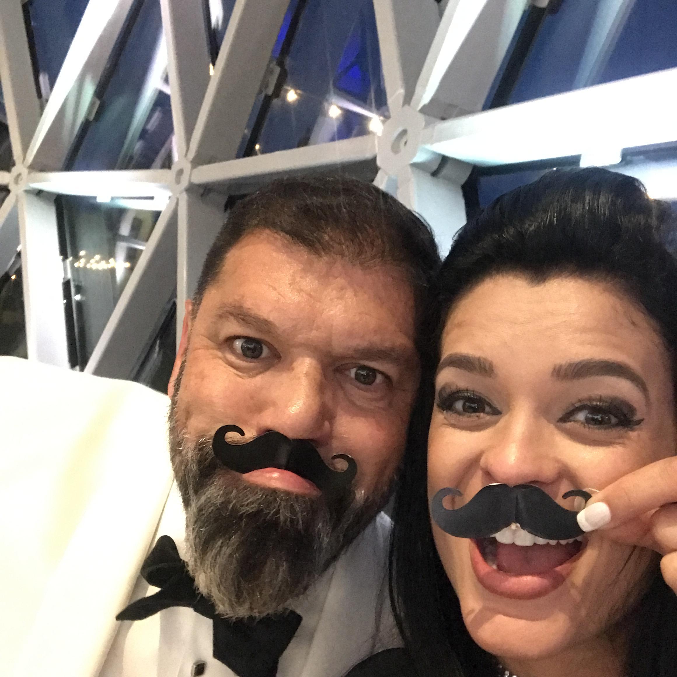 One more fun moment at some friends wedding.
