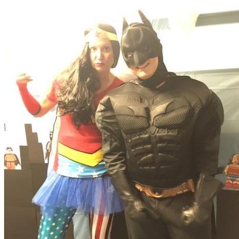 Our first picture together (from before we were together), Halloween 2015.