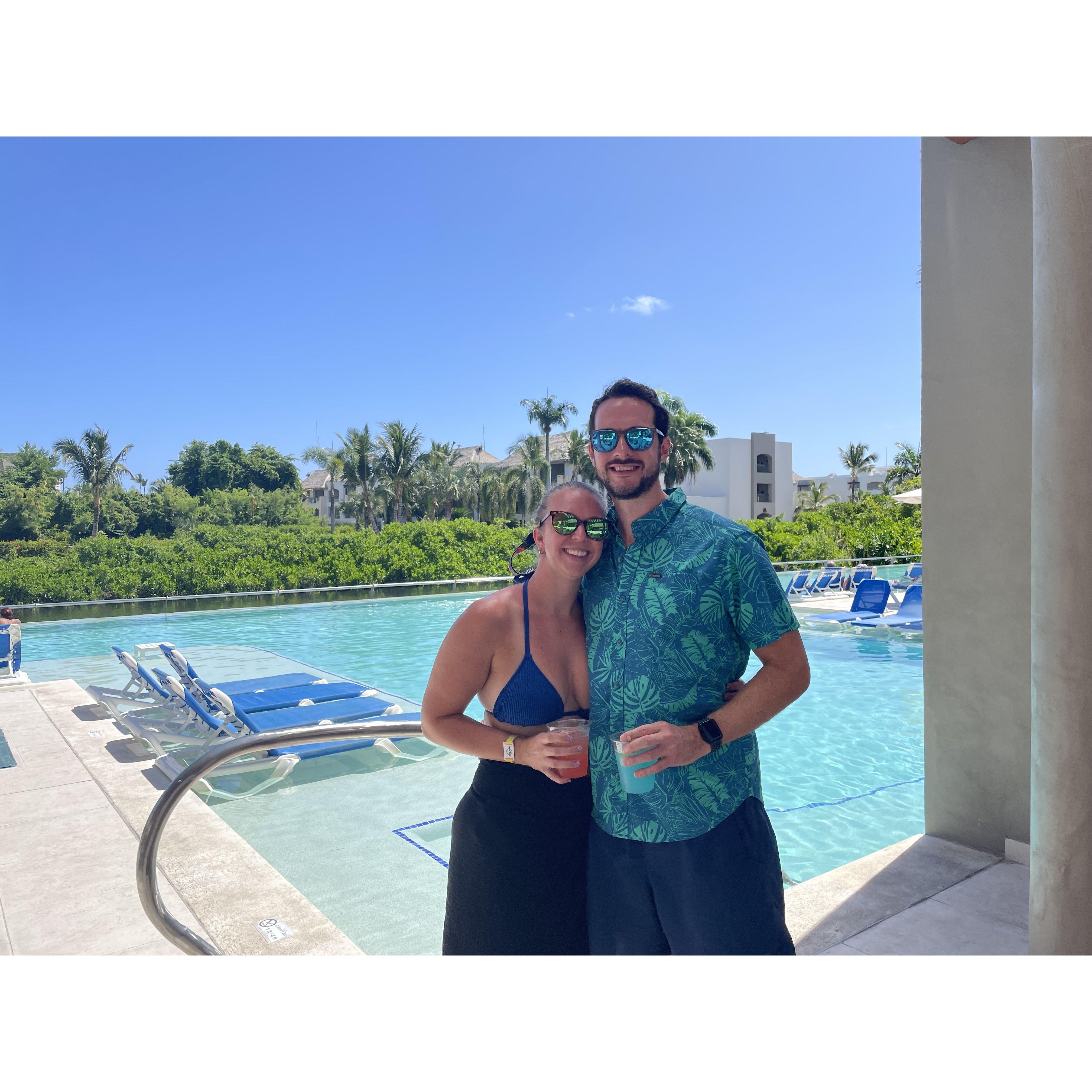 Barb turns 30 in Punta Cana!