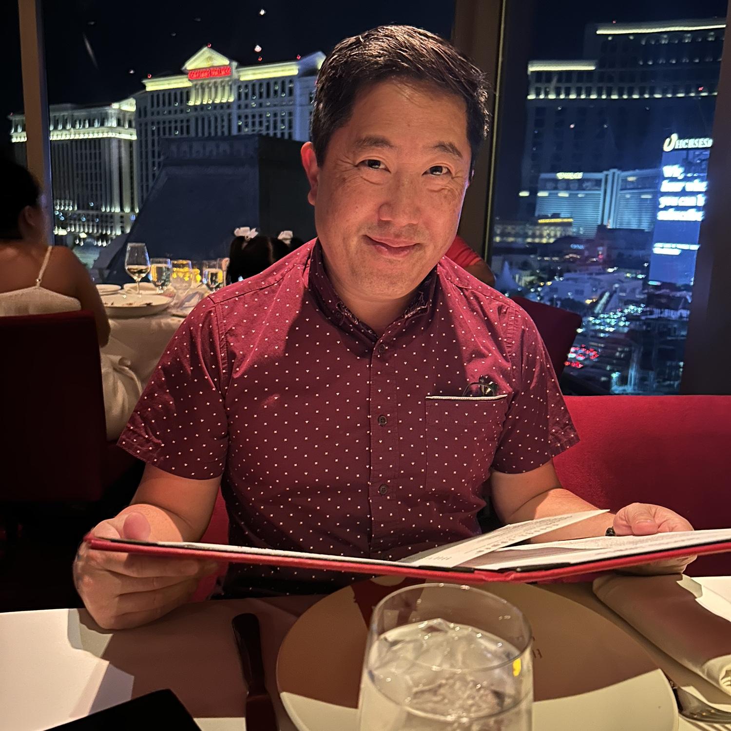 Eiffel Tower restaurant in Las Vegas (September 3, 2023)