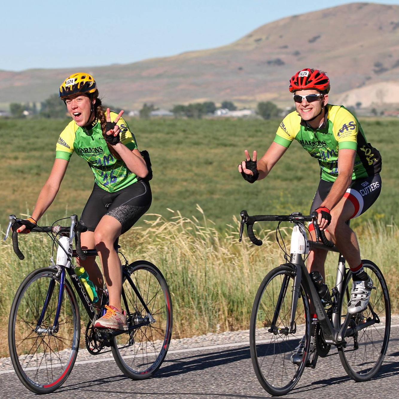 June 30th 2016. Our 1st time doing Bike MS together.