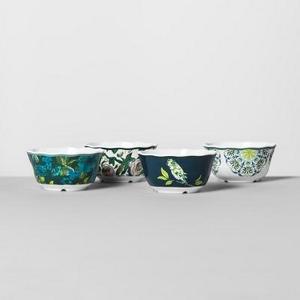 Melamine Bowls 24oz Blue/Green Set of 4 - Opalhouse™