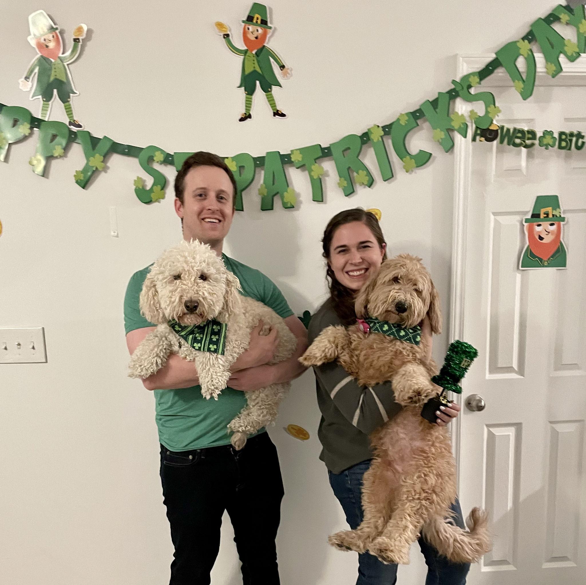 St Patrick's Day party