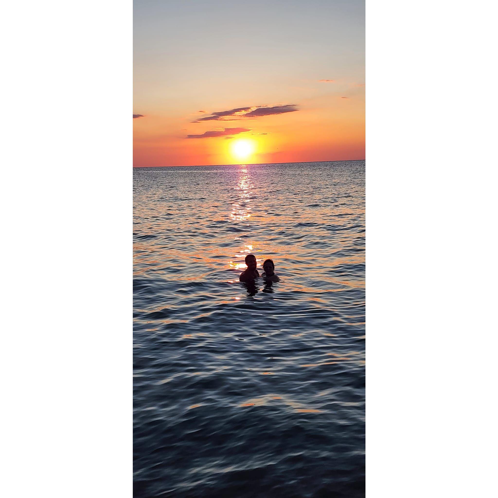Evening swim at the 103rd OVI