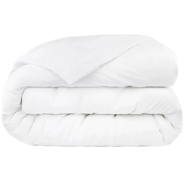 100% French Linen Duvet Cover - King/Cal King - White | BOKSER HOME