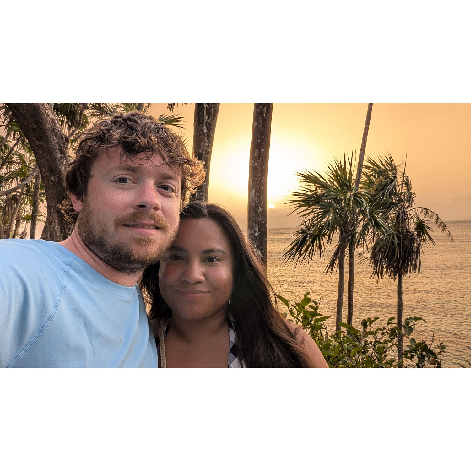 Us in Roatan!