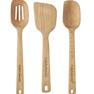 Calphalon Cookware - Calphalon 3-pc. Solid Wood Spoon & Turner Set