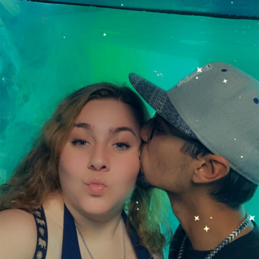 At mystic aquarium