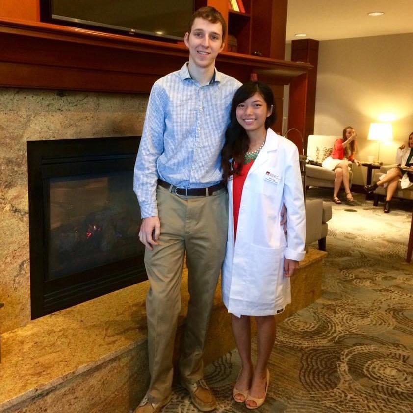Amy's White Coat Ceremony for Clinical Lab Science