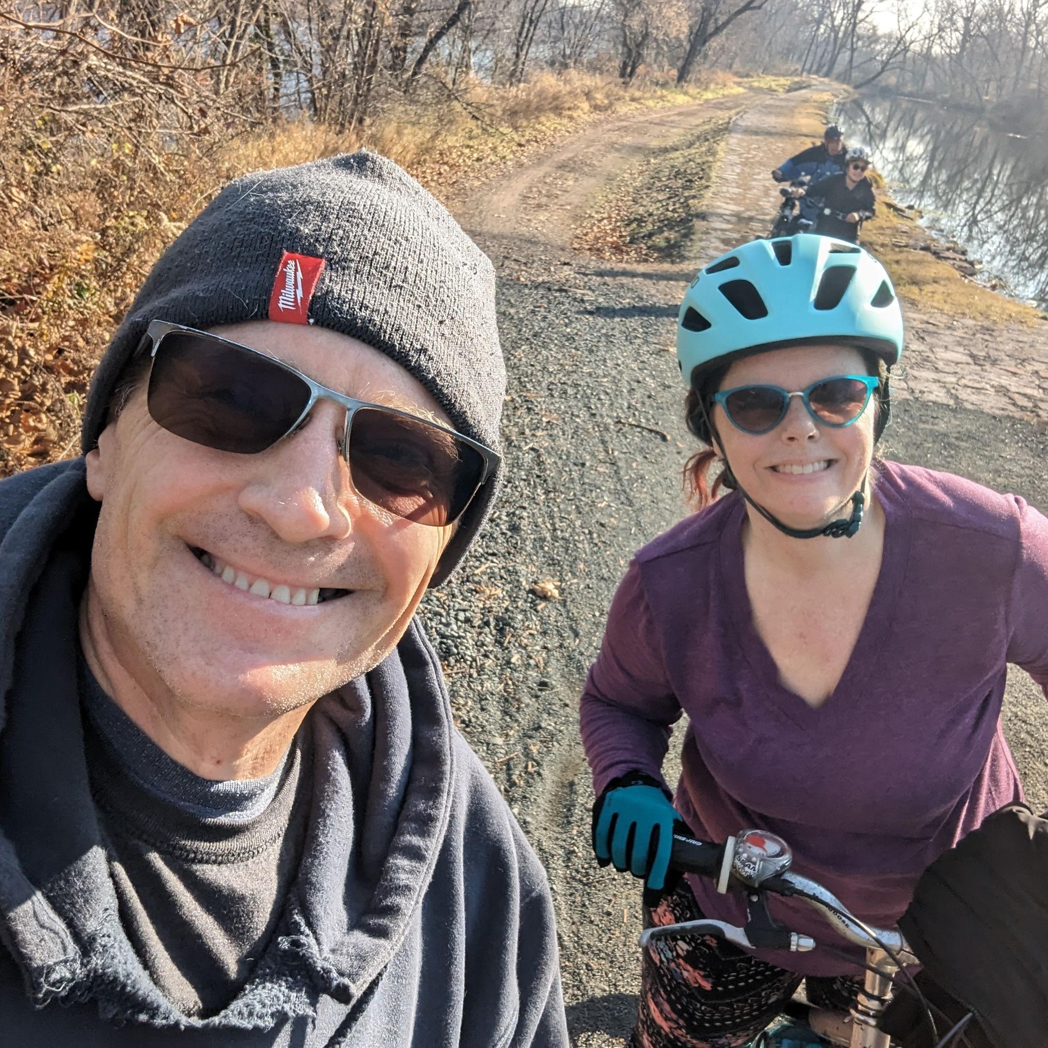 Bike Ride on the canal. Spring 2024