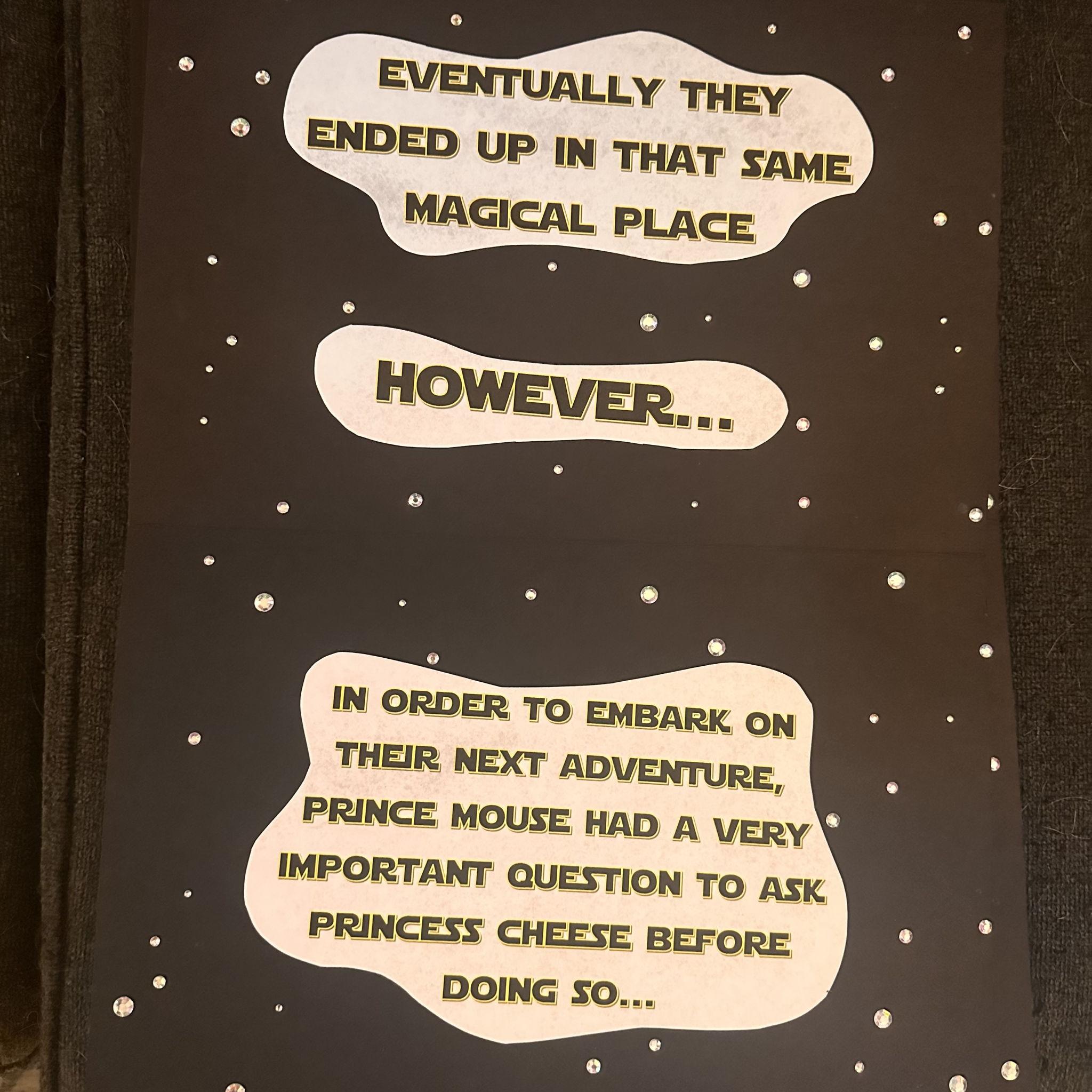 The opening credits of Breaus Wars!