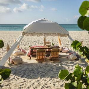 Sunset Picnic on the Beach