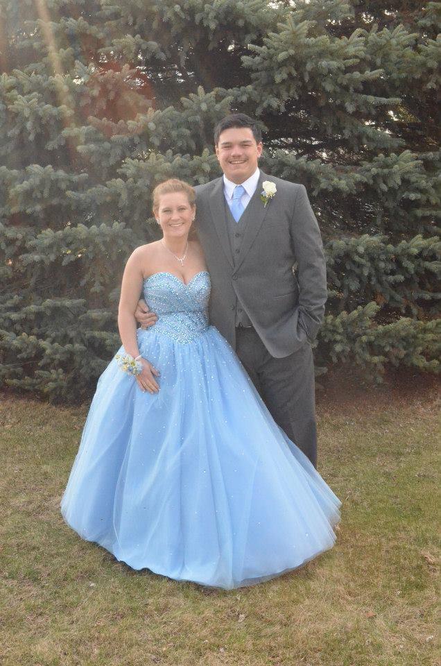 2014. Bought a new dress for prom! Don't worry, I still have the old dress :)