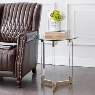 Savoy Acrylic Accent Table