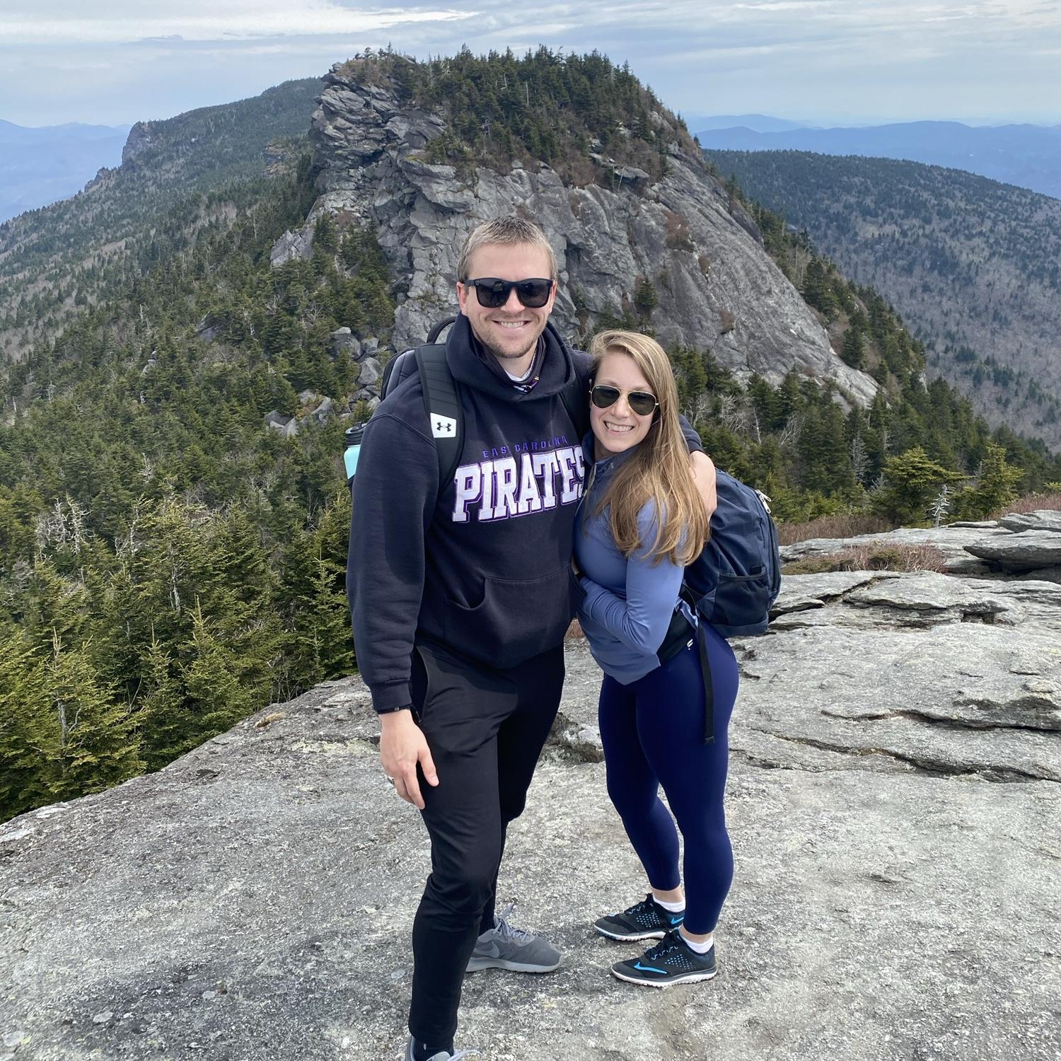 One of many mountain adventures