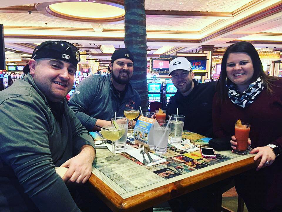 The best men and us!