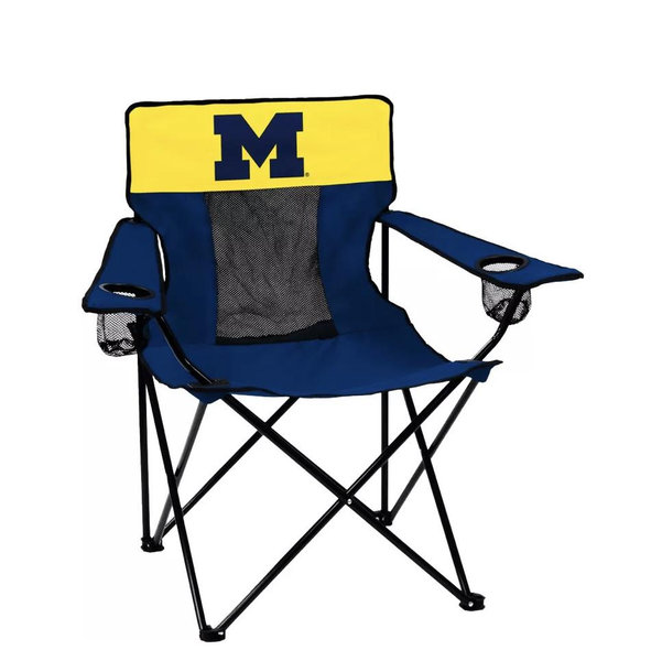 Logo Brands Michigan Wolverines Elite Chair
