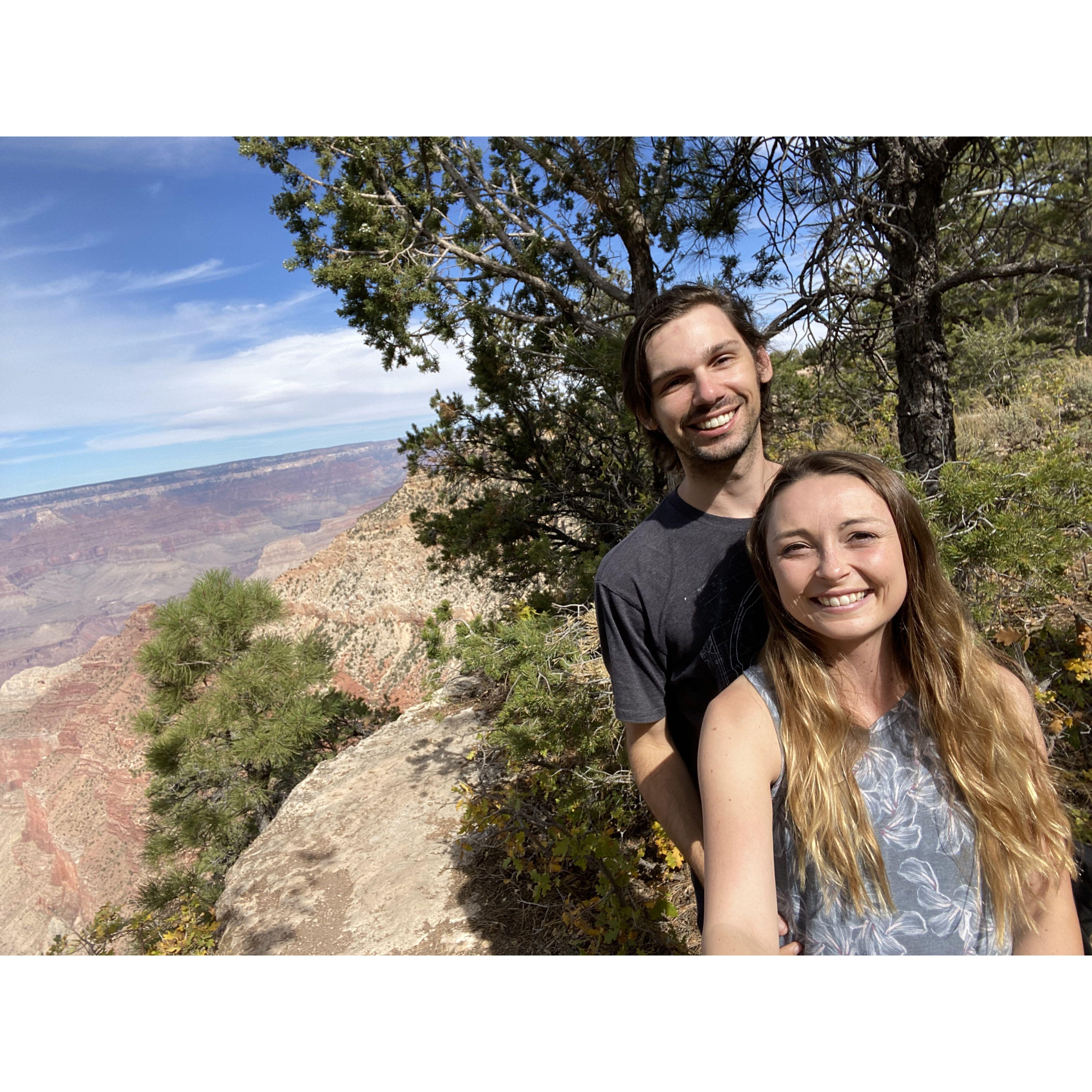 Our First Time Traveling Out-of-State Together--The Grand Canyon