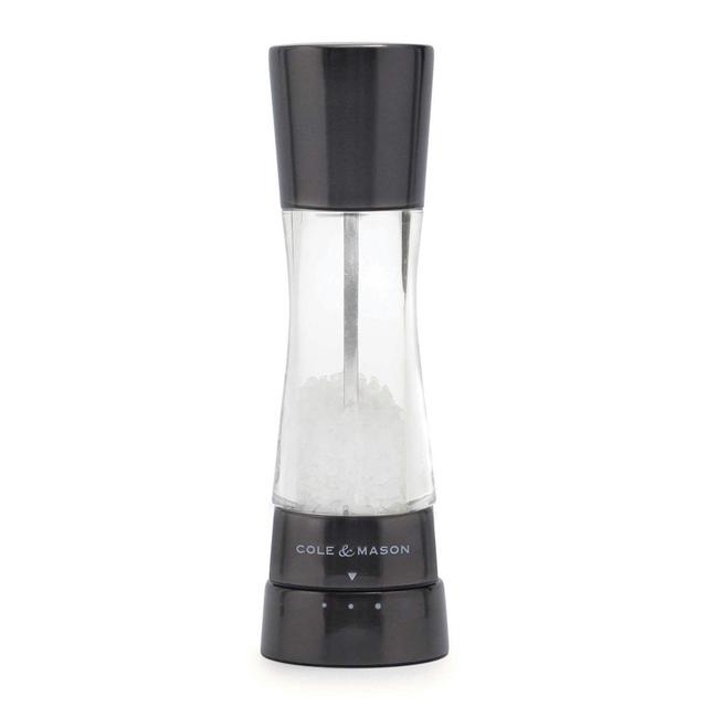 Cole & Mason Derwent Salt Mill in Gunmetal
