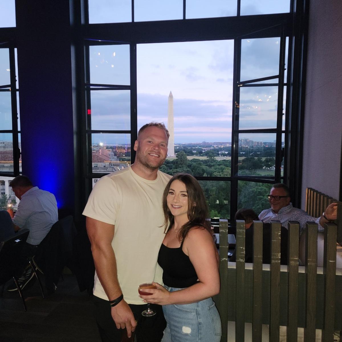 Long distance meant delayed & canceled flights. But made the most of it ❤️