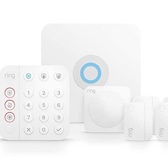 All-new Ring Alarm 8-piece kit (2nd Gen) – home security system with optional 24/7 professional monitoring – Works with Alexa